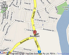 Map showing location Address will be shown on map